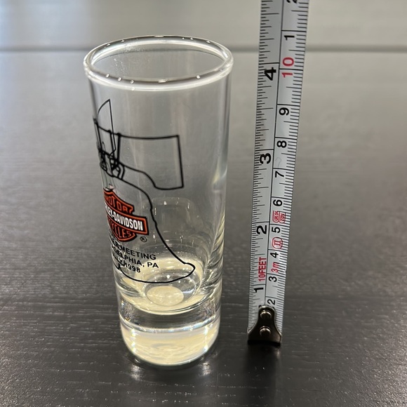 Harley-Davidson Philadelphia Dealer Show Tall Shot Glass - Picture 3 of 5